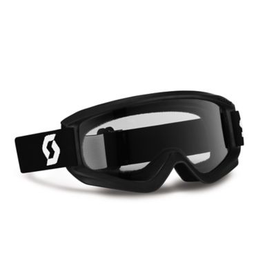 Scott USA Kid's Agent Off-Road Motorcycle Goggles -Clear Lens Black pictures