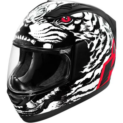 Icon Alliance Berserker Full-Face Motorcycle Helmet -XS Black pictures