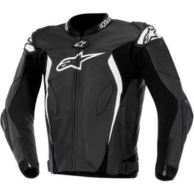 Alpinestars GP Tech Leather Motorcycle Jacket -US 46/Euro 56 White/ Black/Red pictures