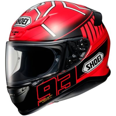 Shoei Rf-1200 Marquez 3 Full-Face Motorcycle Helmet -MD Red/Black pictures