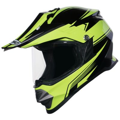 Sedici Avventura Ardito Adventure Motorcycle Helmet -LG Black Fluorescent Yellow pictures
