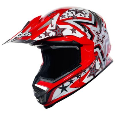Sedici Fuori Stelle Off-Road Motorcycle Helmet -XL Red pictures