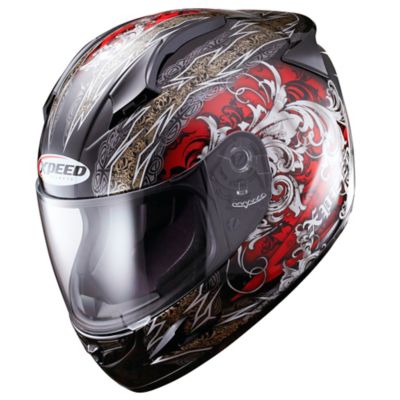Xpeed Xf708 Secret Full-Face Motorcycle Helmet -MD Red pictures