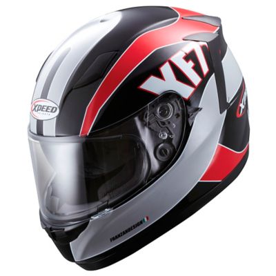 Xpeed Xf710 Trophy Full-Face Motorcycle Helmet -MD Black/White pictures