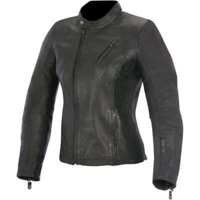 Alpinestars Women's Oscar Shelley Leather Motorcycle Jacket -2XL Black pictures