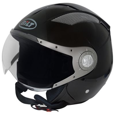 Bilt Airstream Open-Face Motorcycle Helmet -MD Black pictures