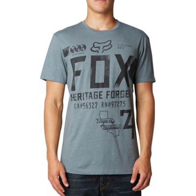 FOX Filibuster SS Premium Tee -SM Heather Slate pictures