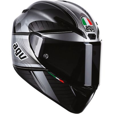 AGV GT Veloce GTX Full-Face Motorcycle Helmet -MS Black/ Gunmetal pictures