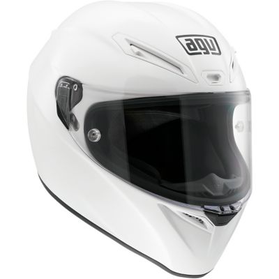 AGV GT Veloce Solid Full-Face Motorcycle Helmet -SM White pictures