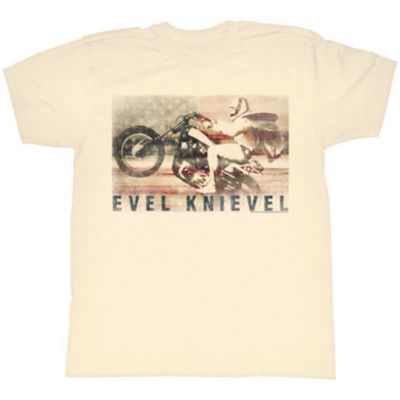 Evel Amerikneval Tee -XL White pictures
