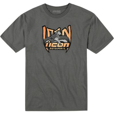 Icon Charmer Tee -MD Charcoal pictures