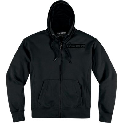 Icon Upper Slant Hoody -LG Black pictures