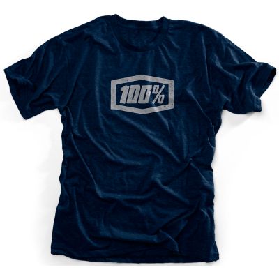 100% Raw Tee -2XL Heather Navy pictures