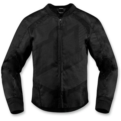 Icon Women's Overlord Textile Motorcycle Jacket -MD Black pictures