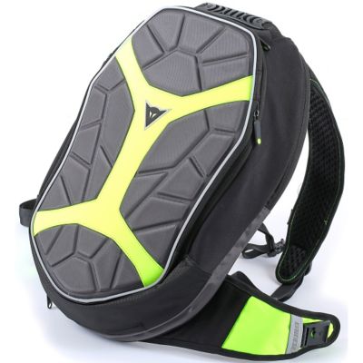 Dainese D-Exchange Backpack L -All Black/Anthracite/Fluorescent Yellow pictures