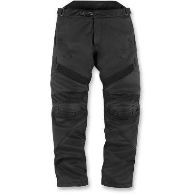 Icon Hypersport Leather Motorcycle Pants -32 Stealth pictures