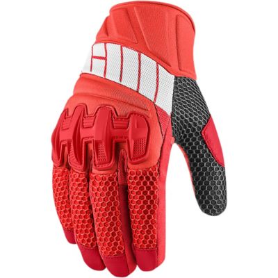 Icon Overlord Mesh Motorcycle Gloves -LG Stealth pictures
