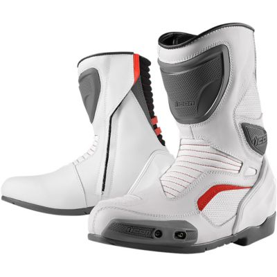 Icon Overlord Motorcycle Boots -12 Stealth pictures