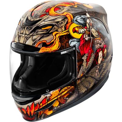 Icon Airmada First Responder Full-Face Motorcycle Helmet -XS Black pictures