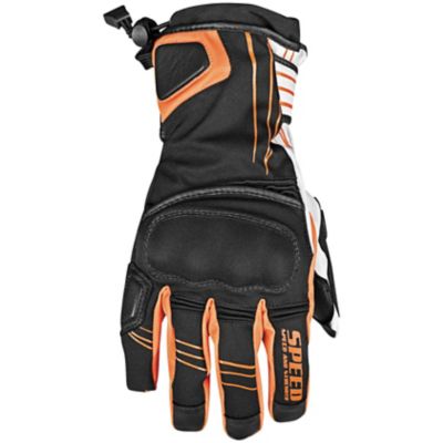 Speed AND Strength Chain Reaction Textile Motorcycle Gloves -2XL Black/Gray pictures