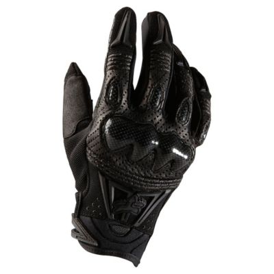 FOX Bomber Off-Road Motorcycle Gloves -SM Black/Black pictures
