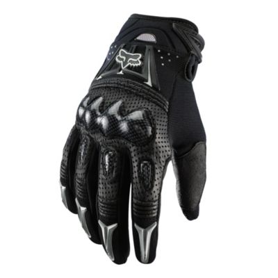 FOX Bomber S Off-Road Motorcycle Gloves -LG Black pictures
