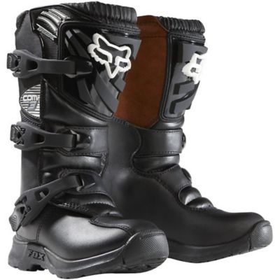 FOX Kid's Comp 3 Off-Road Motorcycle Boots -8 Black pictures