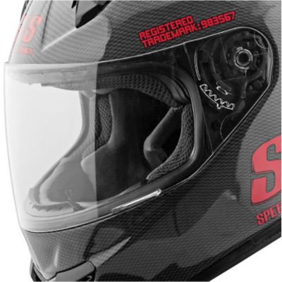 Speed AND Strength Ss1400 Full-Face Helmet Faceshield -All Dark Smoke pictures