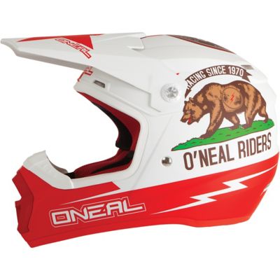 O'neal 5 Series California Off-Road Motorcycle Helmet -LG Red/ White pictures
