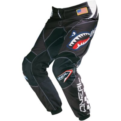 O'neal Element Afterburner Off-Road Motorcycle Pants -36 Black/Blue pictures
