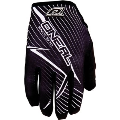 O'neal Jump Race Off-Road Motorcycle Gloves -MD 9 Black/White pictures
