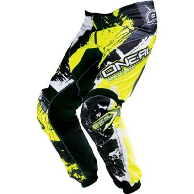 O'neal Kid's Element Shocker Off-Road Motorcycle Pants -5/6 Black/Blue pictures