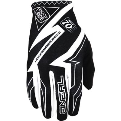 O'neal Matrix Off-Road Motorcycle Gloves -MD 9 Black/White pictures