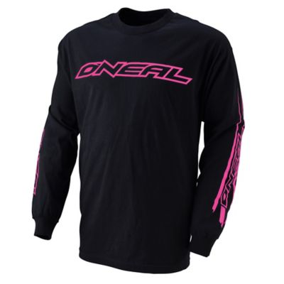 O'neal Women's Demolition Off-Road Motorcycle Jersey -LG Black/Pink pictures
