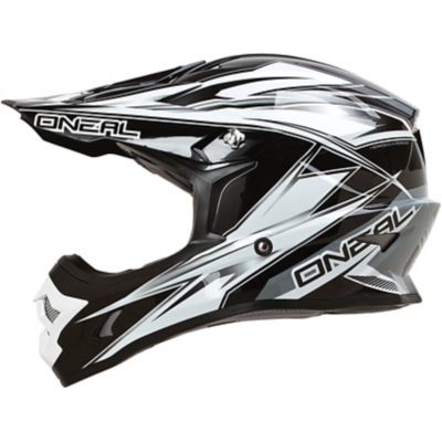 O'neal 3 Series Hurricane Off-Road Motorcycle Helmet -LG Black/White pictures