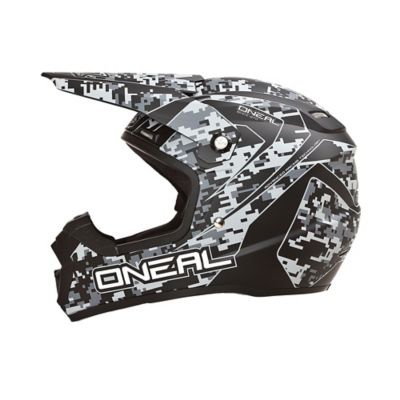 O'neal 5 Series Digi Camo Off-Road Motorcycle Helmet -XS Black/Gray pictures