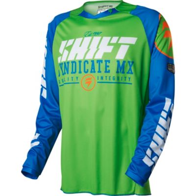 Shift Strike Off-Road Motorcycle Jersey -MD Red pictures