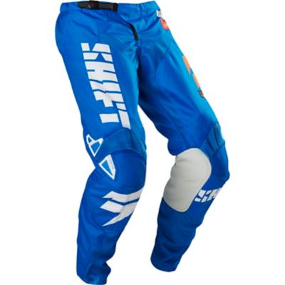 Shift Strike Off-Road Motorcycle Pants -36 Blue/Green pictures