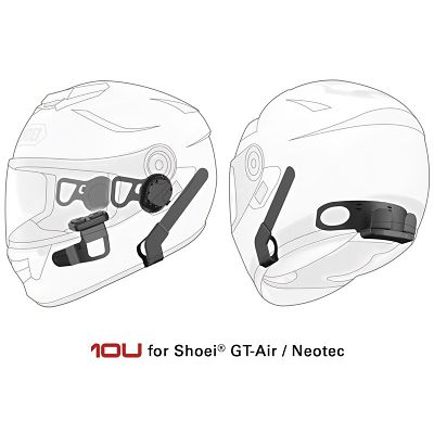 Sena 10U Motorcycle Bluetooth Communication System -Shoei NEOTEC pictures