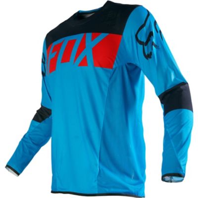 FOX FlexAir Libra Off-Road Motorcycle Jersey -LG Blue pictures