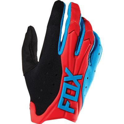 FOX FlexAir Race Off-Road Motorcycle Gloves -LG Blue pictures