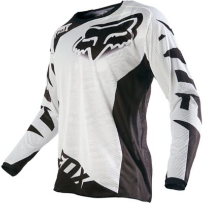 FOX Kid's 180 Race Airline Vented Off-Road Motorcycle Jersey -LG White pictures