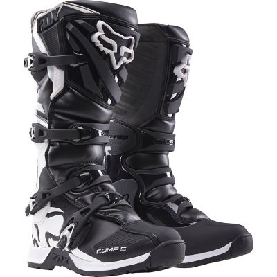 FOX Kid's Comp 5Y MX Off-Road Motorcycle Boots -7 Black pictures