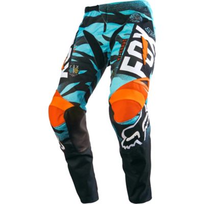 FOX Pee Wee 180 Vicious Off-Road Motorcycle Pants -4 Aqua pictures