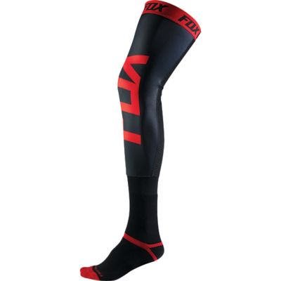 FOX Proforma Knee Brace Socks -LG Black/Red pictures