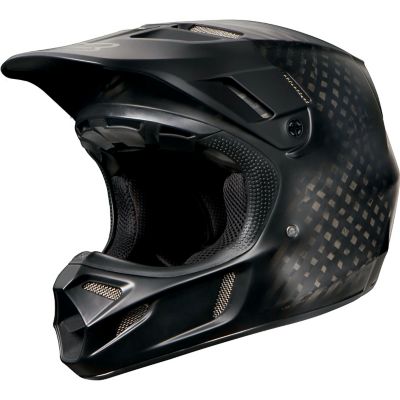 FOX V4 Carbon Off-Road Motorcycle Helmet -XS Black pictures