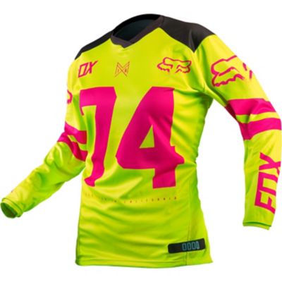 FOX Women's Switch Off-Road Motorcycle Jersey -SM Pink pictures