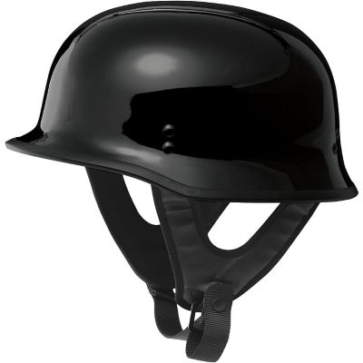 FLY Street 9mm Motorcycle Half-Helmet -LG Black pictures