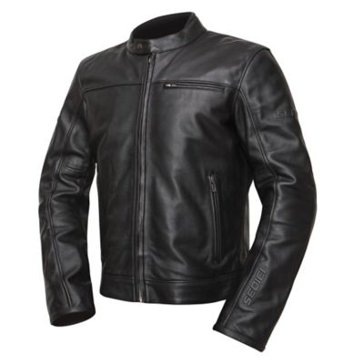 Sedici Rico Leather Motorcycle Jacket -52 Black pictures