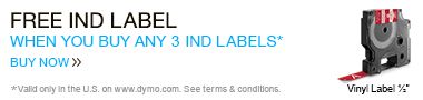 Buy 3 IND Labels Get 1 For Free. Valid only in the U.S. on www